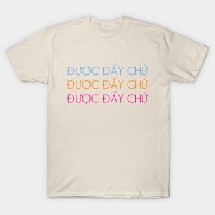 Vietnamese Quote Duoc Day Chu Funny T-Shirt